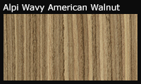 ALPI WAVY AMERICAN WALNUT